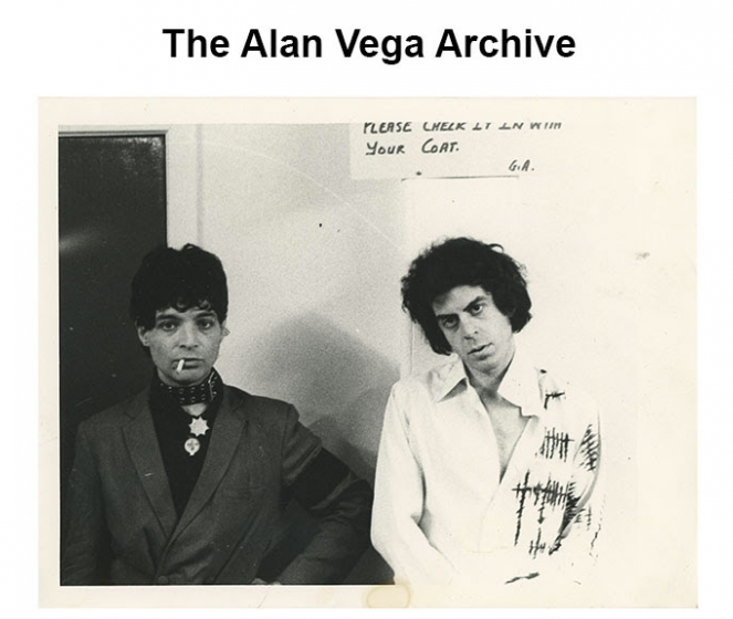 The Alan Vega Archive
