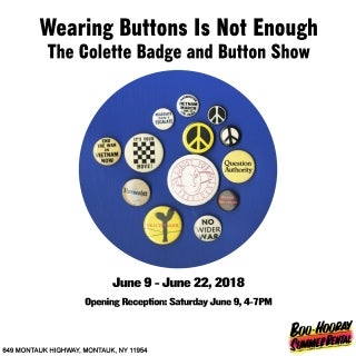 Wearing Buttons Is Not Enough - The Colette Badge and Button Show 
