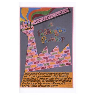 Item #3961 PADDINGTON PRINTSHOP ZINE. BOO-HOORAY