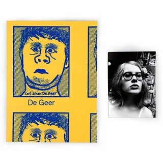 Item #3964 DE GEER WITH SIGNED PRINT. BOO-HOORAY / Carl Johan De Geer