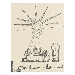 Item #3976 LOBOTOMY IN LOBSTERLAND SILKSCREEN PRINT. BOO-HOORAY / Jack Smith