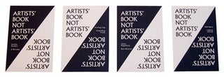 ARTISTS' BOOK NOT ARTISTS' BOOK
