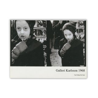 Item #4013 GALLERI KARLSSON 1968 - CARL JOHAN DE GEER. BOO-HOORAY / Carl Johan De Geer