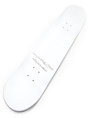 Item #4025 LARRY CLARK STUFF IN TOKYO SKATEBOARD DECK. BOO-HOORAY, United Arrows / Larry Clark
