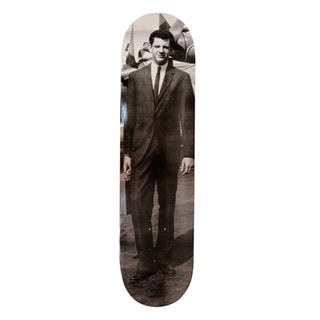 Item #4026 LARRY CLARK 70TH BIRTHDAY SKATEBOARD DECK. BOO-HOORAY / Larry Clark