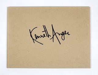Item #4044 Kenneth Anger – Icons. Jonas Mekas Kenneth Anger, Peter Tscherkassky