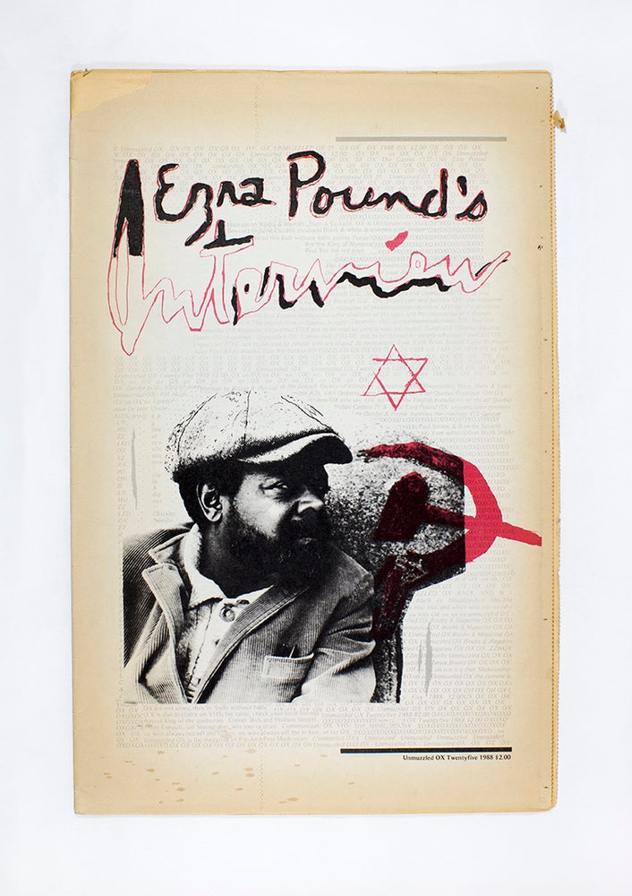 Item #4055 Unmuzzled OX Twentyfive: Ezra Pound's Interview. ed Michael Andre.
