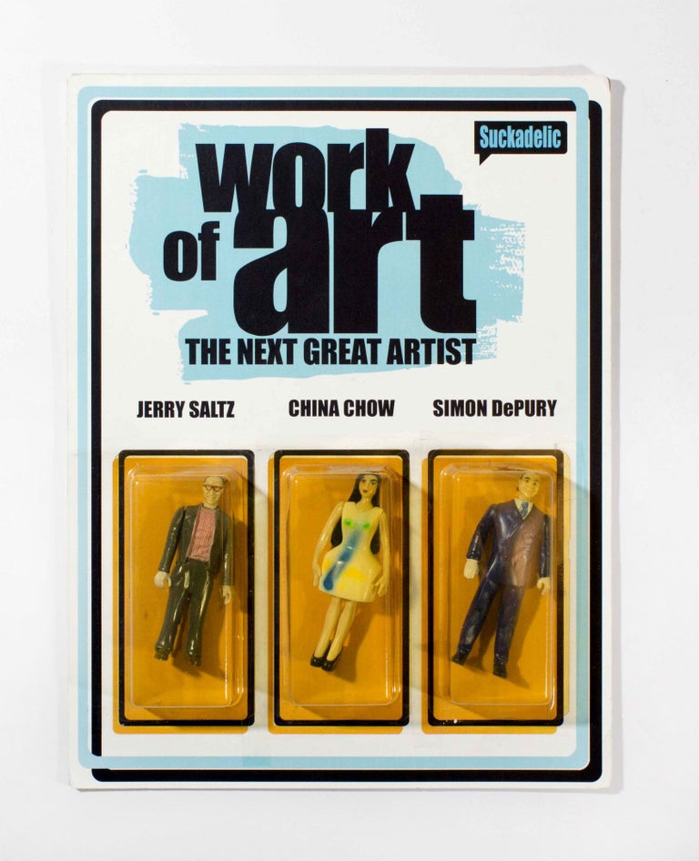 Item #4073 Work of Art: The Next Great Artist, Jerry Saltz, China Chow, Simon DePury