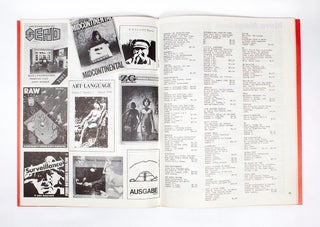 Printed Matter Catalog Addendum '84-'85 Books By Artists