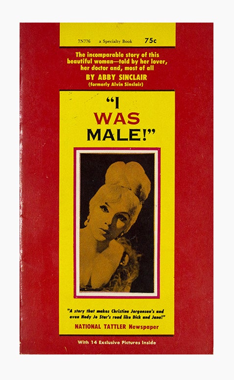 Item #4208 "I Was Male!" Abby Sinclair.