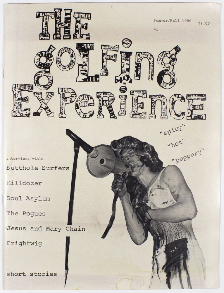 Item #4320 The Golfing Experience #1 (Summer/Fall 1986). Aileen McNally, ed Jill Cunniff.
