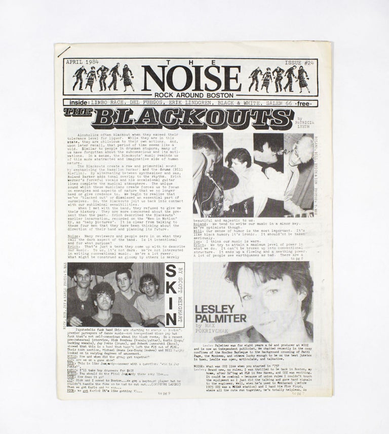 Item #4353 The NOISE – Rock Around Boston, Issue 24. T. Max.