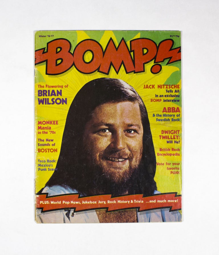 Item #4355 BOMP, Winter ‘76/77. Ken Barnes Greg Shaw.