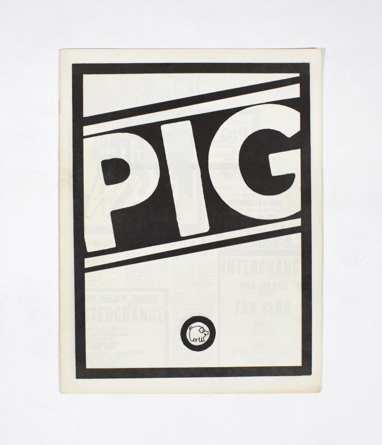 Item #4365 PIG PAPER, Number 13. ed Gary Pig Gold.