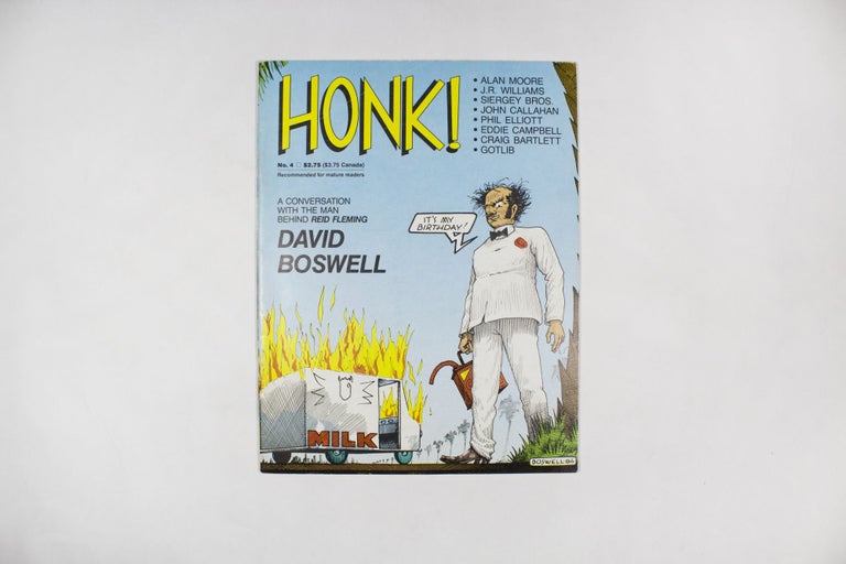 Item #4404 HONK!, No. 4, May 1987. ed Joe Sacco.