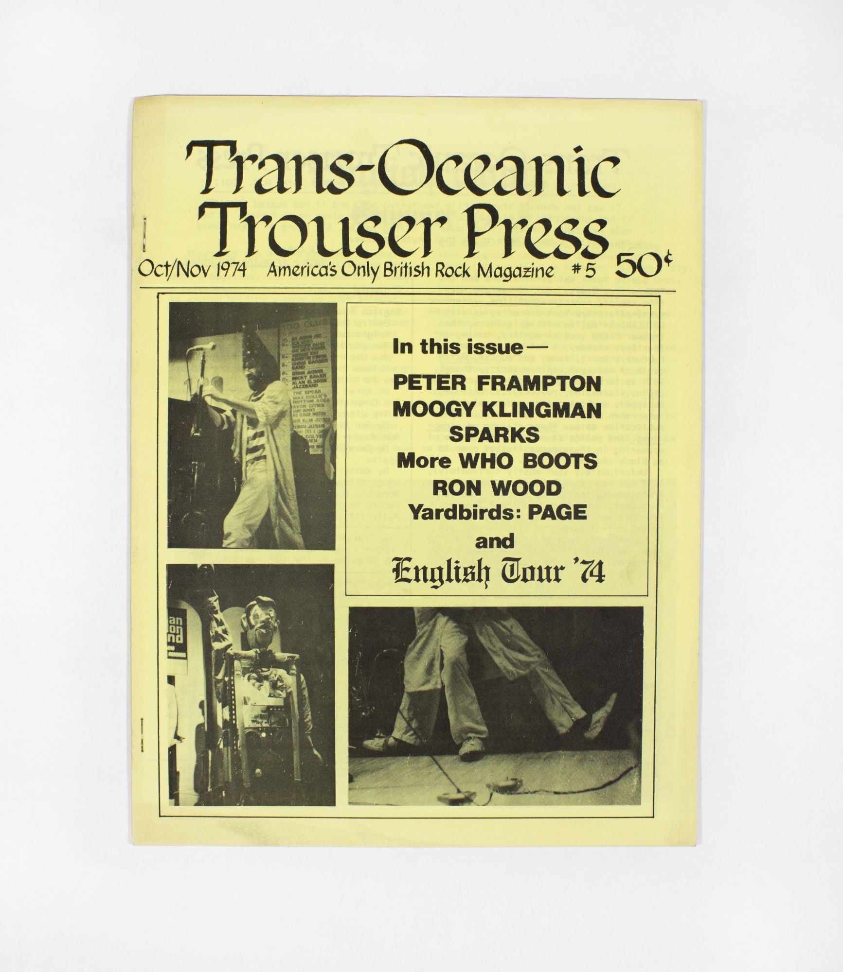 September 1981 Trouser Press Magazine The Doors: Why Now ? John Entwistle  Stiff | eBay