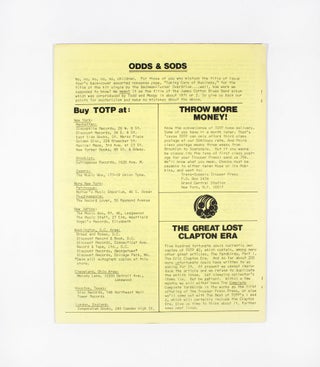 Trans-Oceanic Trouser Press #5 (October/November 1974)