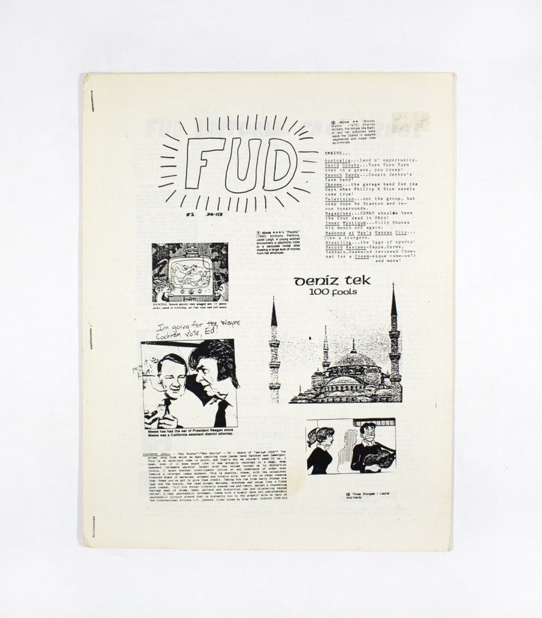 Item #4451 FUD No. 2, January – February (1986). FUD, Christopher Stigliano.