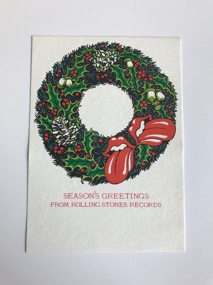 Item #4546 Season's Greetings from Rolling Stones Records. Rolling Stones.
