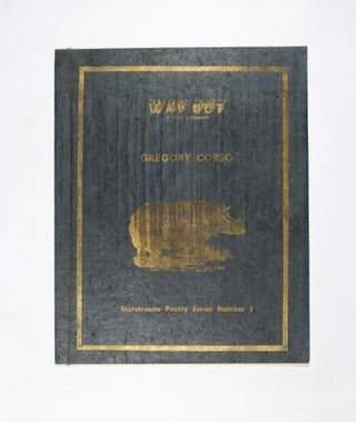 Item #4556 Way Out: A Poem in Dischord. Gregory Corso