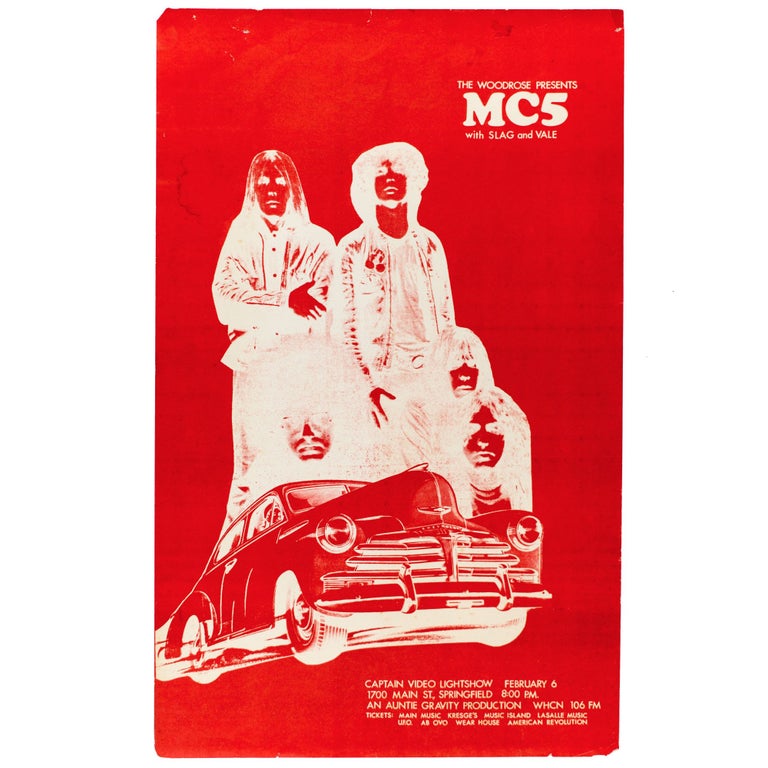 Item #4644 The Woodrose Presents MC5. MC5.