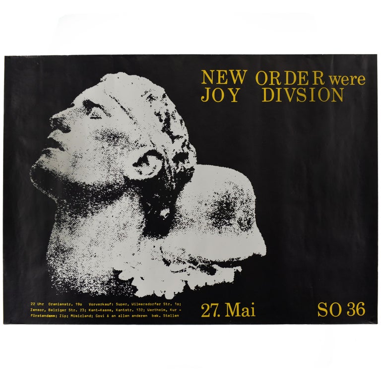 Item #4662 New Order Were Joy Divsion [sic]. Mark Reeder, New Order.