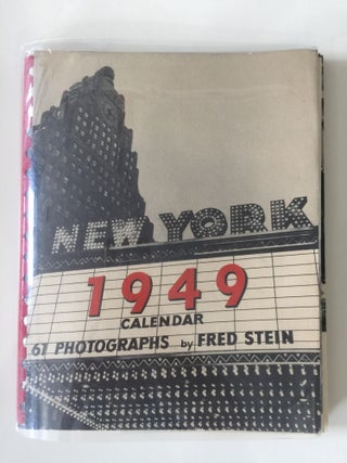 Item #4718 Picturesque New York Calendar for 1949. Fred Stein