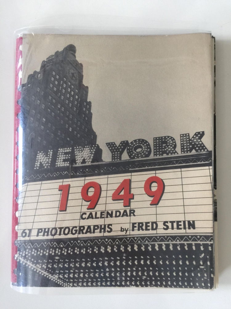 Item #4718 Picturesque New York Calendar for 1949. Fred Stein.
