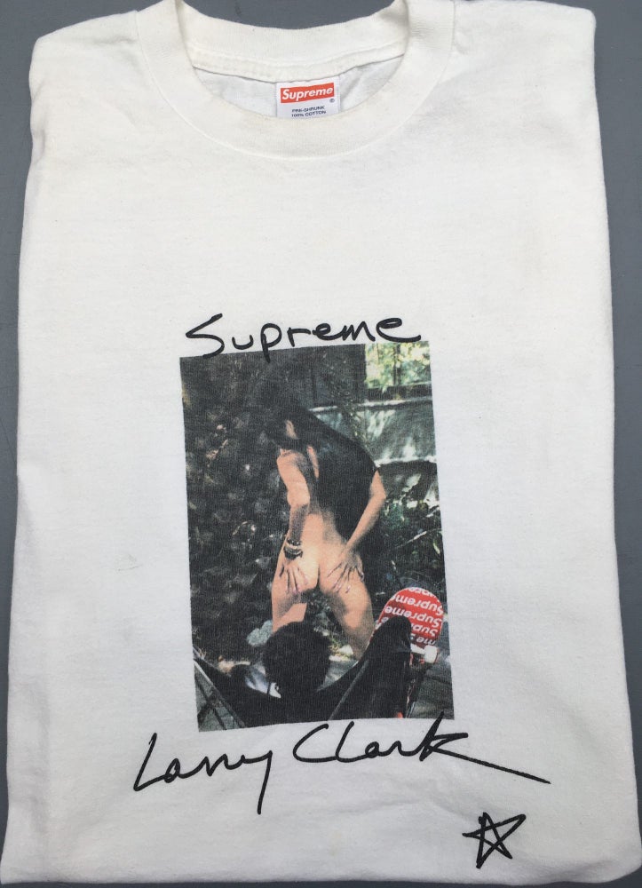 Item #4777 Ass T-shirt. Supreme x. Larry Clark.
