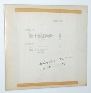 Item #4805 With Everything I Feel In Me [Test Press initialed by Jerry Wexler]. Aretha Franklin