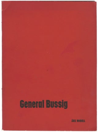 Item #4830 General Bussig. Åke Hodell