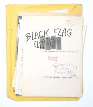 [Black Flag / SST] Fan collection with original paste-ups and zine maquettes
