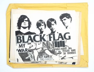 [Black Flag / SST] Fan collection with original paste-ups and zine maquettes