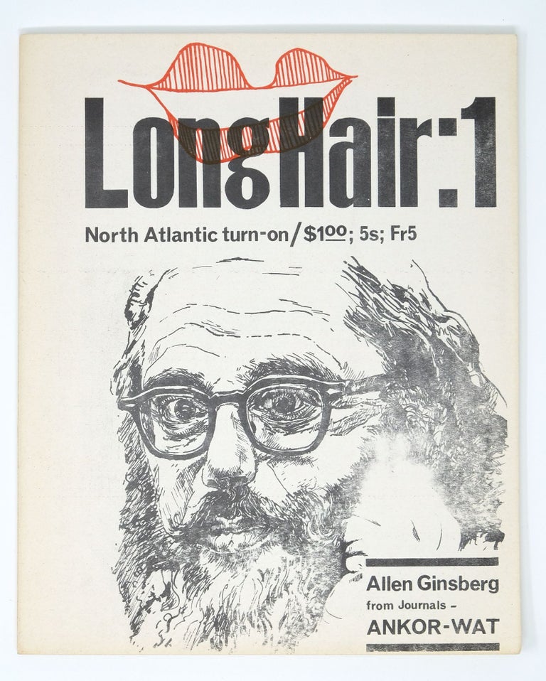 Item #4855 Long Hair, vol. 1. no. 1. Barry Miles, ed Ted Berrigan, Allen Ginsberg, ed. Ted Berrigan.