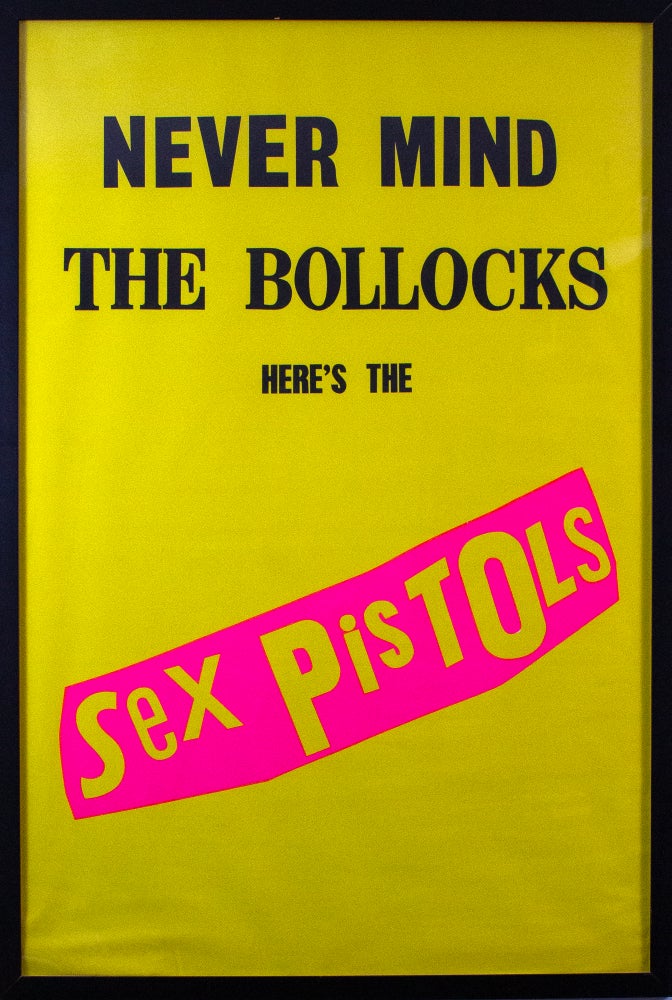 Item #4908 Never Mind the Bollocks Here’s the Sex Pistols. Jamie Reid.