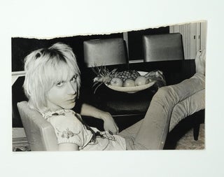 Item #4955 Photograph of Iggy Pop in Los Angeles. Leee Black Childers
