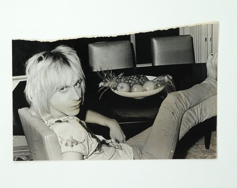 Item #4955 Photograph of Iggy Pop in Los Angeles. Leee Black Childers.