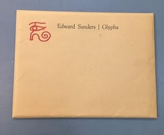 Item #4974 Glyphs. Ed Sanders.