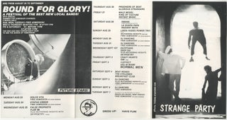 Item #4993 Strange Party at Danceteria Fold-out Flyer