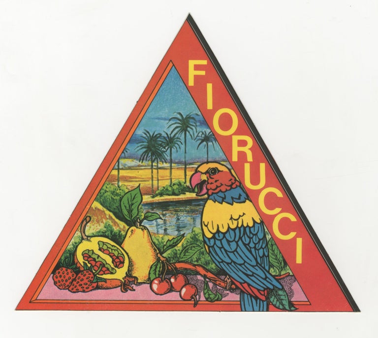 Item #5002 Fiorucci Parrot Sticker