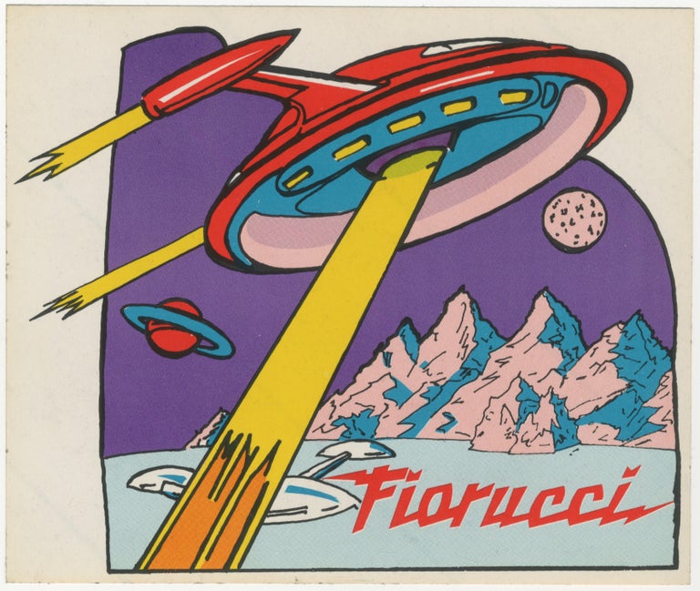 Item #5003 Fiorucci UFO Sticker