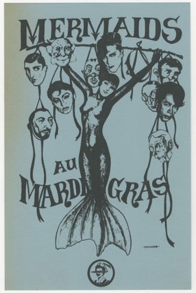 Item #5024 Mermaids au Mardi Gras Handbill. Brian Damage