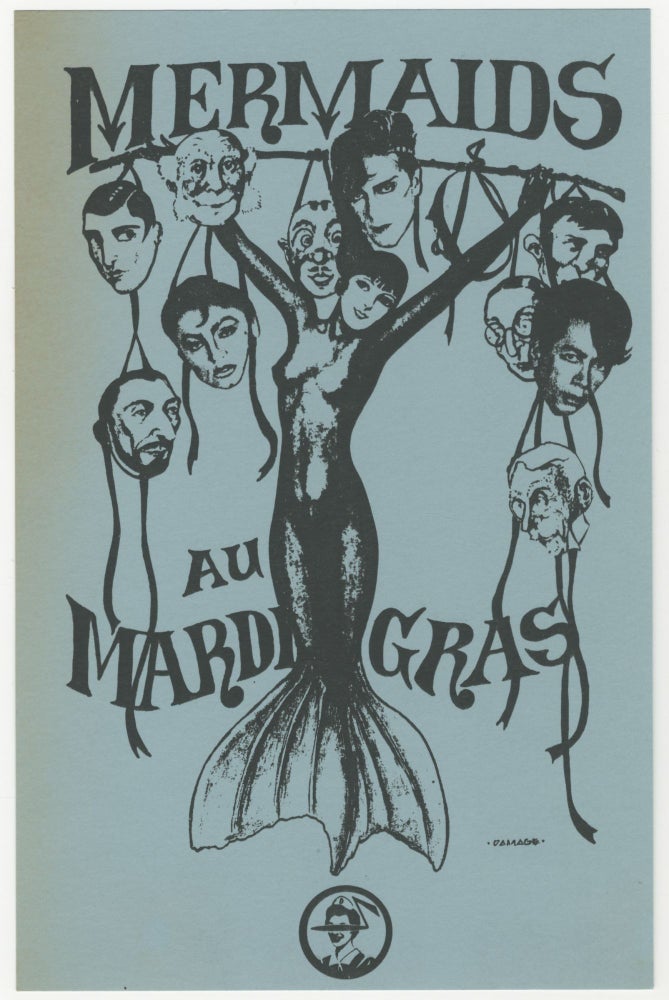 Item #5024 Mermaids au Mardi Gras Handbill. Brian Damage.