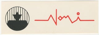 Item #5045 Klaus Nomi logo sticker