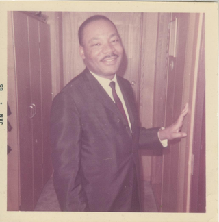 Item #5060 Instamatic photograph of Martin Luther King Jr