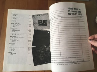 Printed Matter Catalog 1983/84
