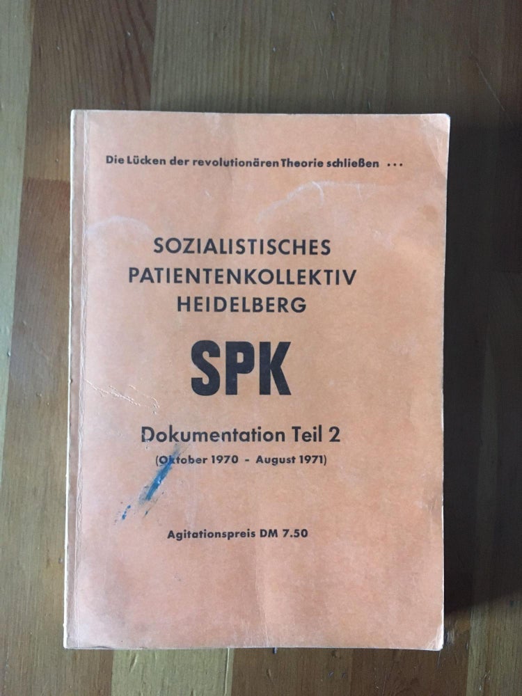 Item #5094 SPK Heidelberg Dokumentation Teil 2 (Oktober 1970 – August 1971)