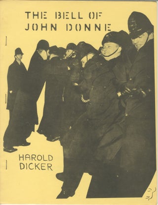 Item #5118 The Bell of John Donne. Harold Dicker