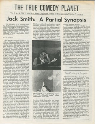 Item #5135 True Comedy Planet, vol. 2, no. 4: September 20, 1989