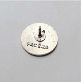 Factory “F” pin. FAC 2.28